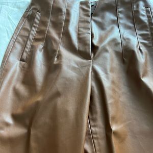 Brown Leather Pants